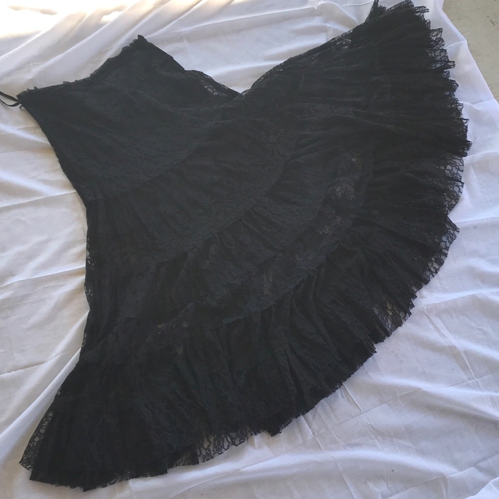 Adorable Black Lace Skirt!!